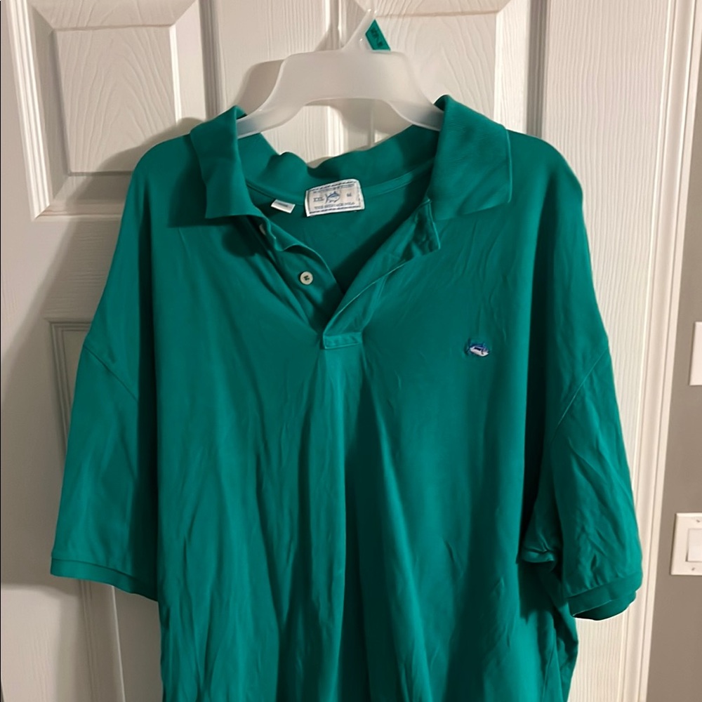 Southern Tide Green Polo Shirt